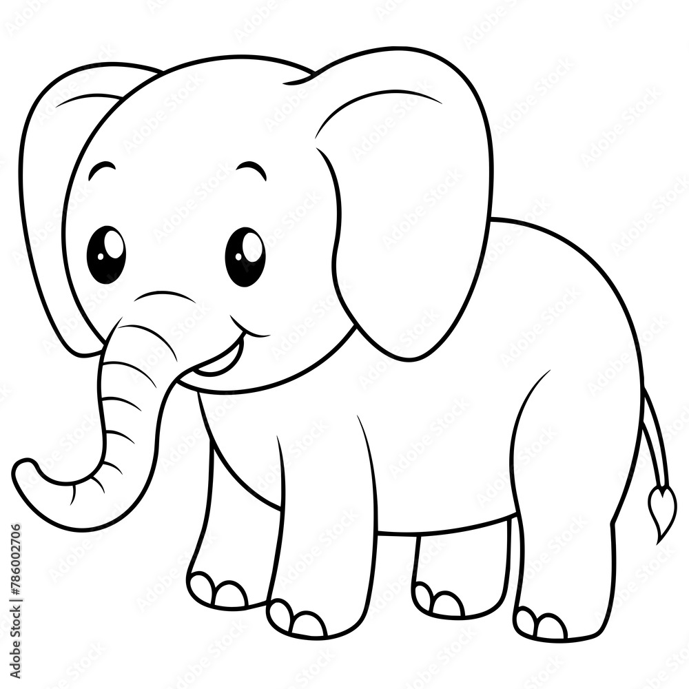 baby elephant cartoon