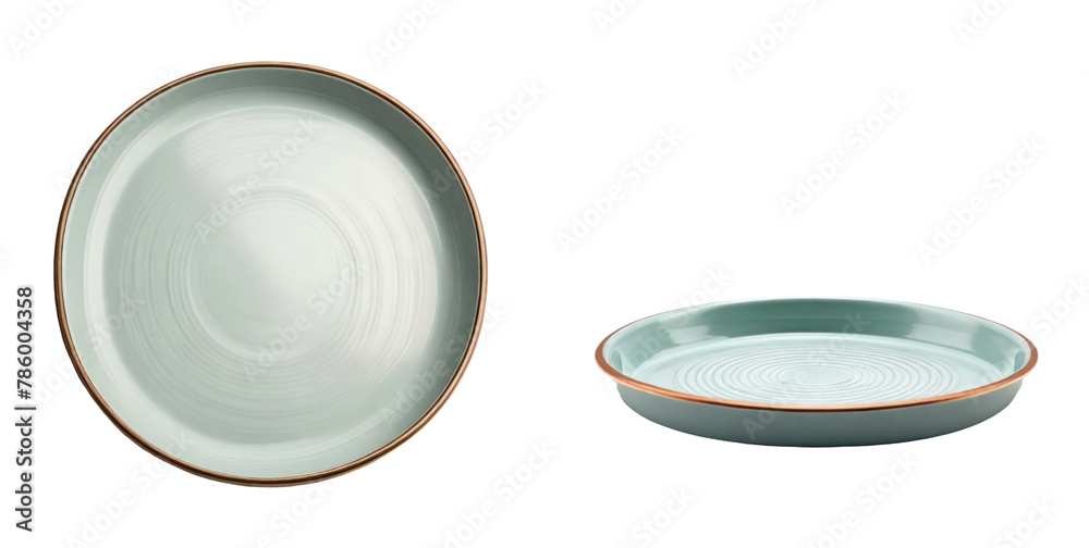 set of tray isolated on transparent background set of tray isolated on transparent background