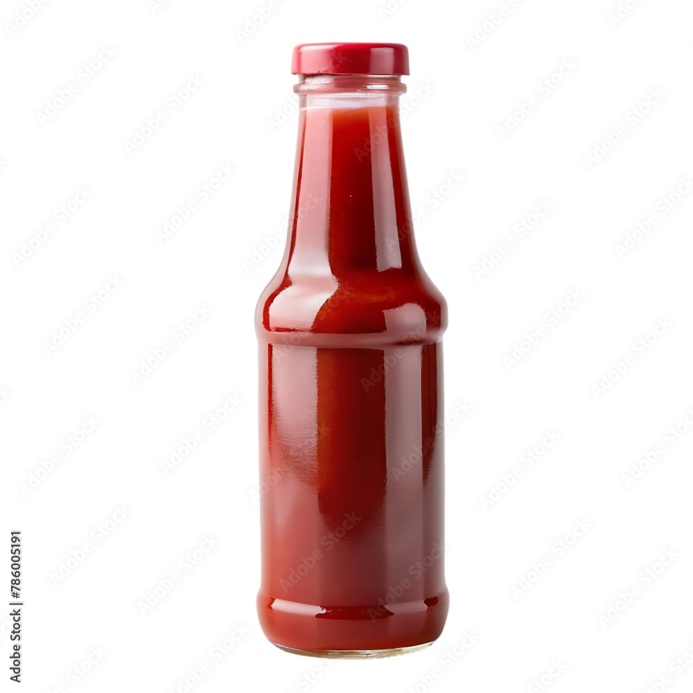 Bbq sauce bottle isolated on transparent background Bbq sauce bottle isolated on transparent background