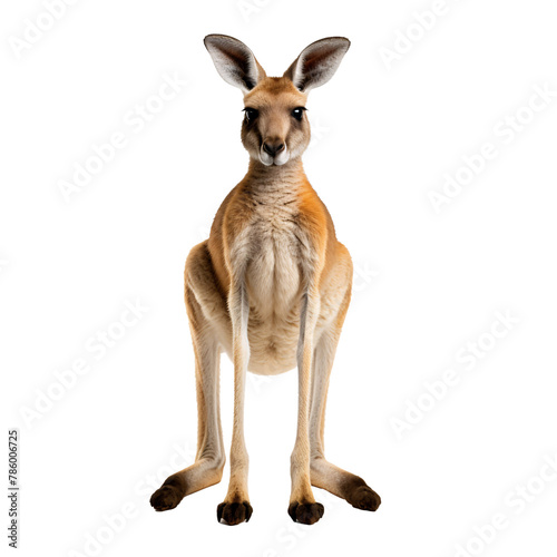 a kangaroo with large ears photo
