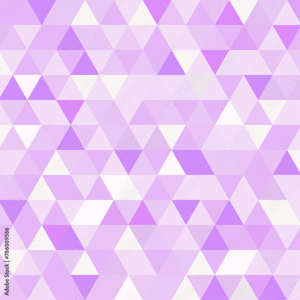 背景イラスト_三角形モザイク_紫 背景イラスト_三角形モザイク_紫