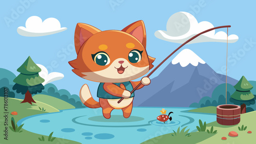 cute-little-cat-fishing