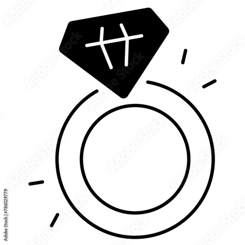 Diamond Ring Icon