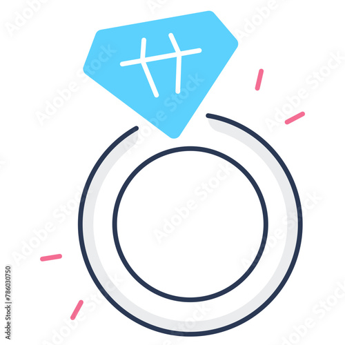 Diamond Ring Icon