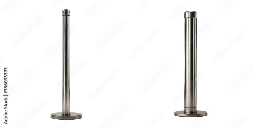 set of pole isolated on transparent background set of pole isolated on transparent background