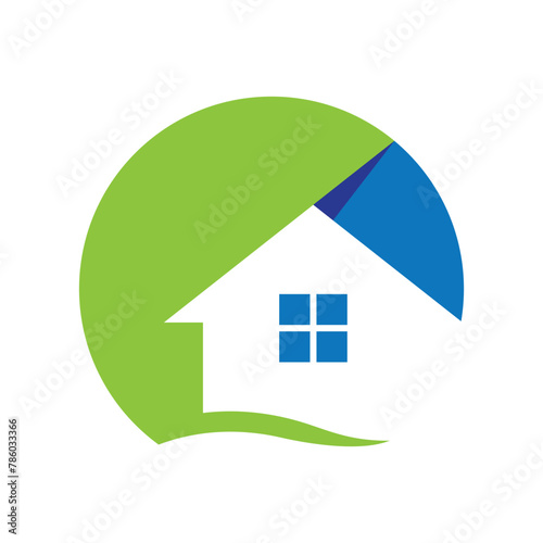 simple and elegant housing logo design