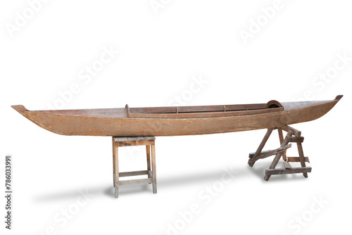 Thai wooden boat