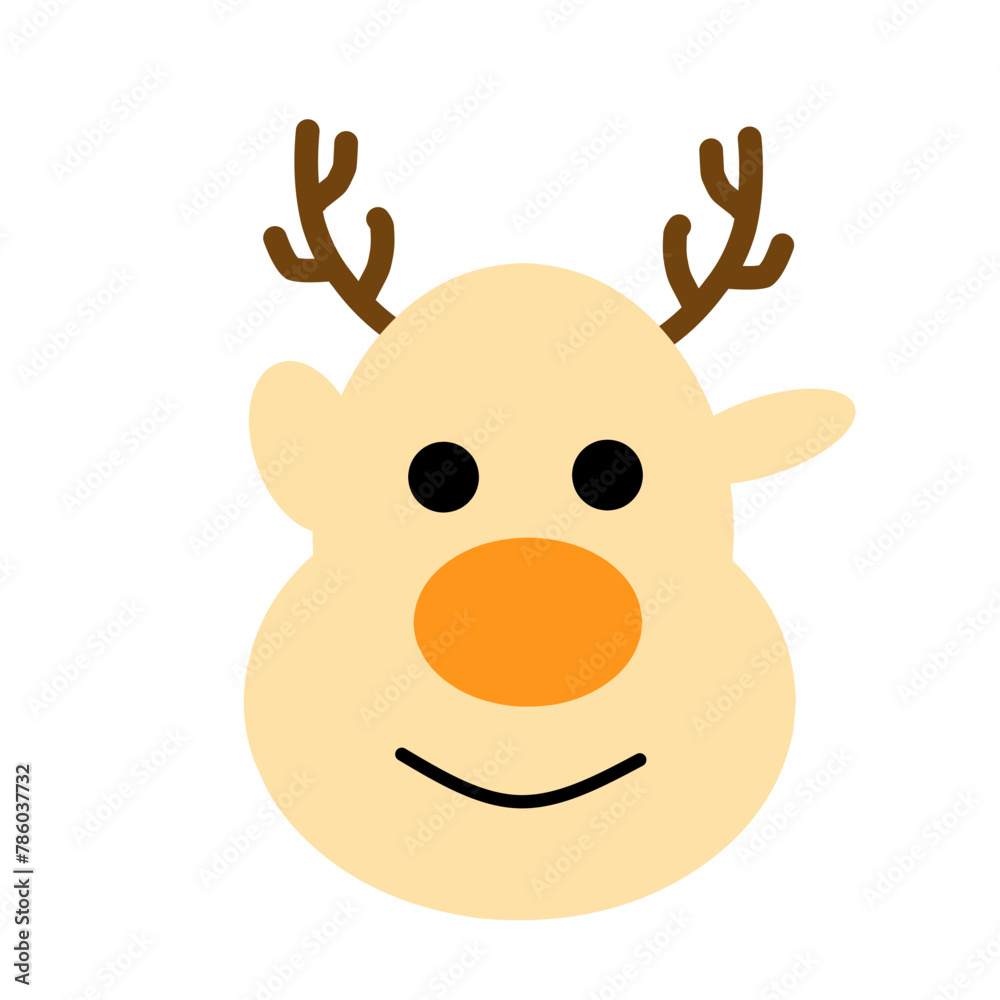 Fototapeta premium Cute animal ornament