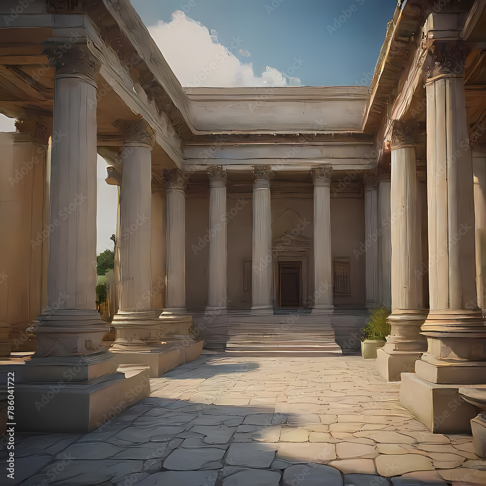 Obraz premium Roman and Greek Antiquity