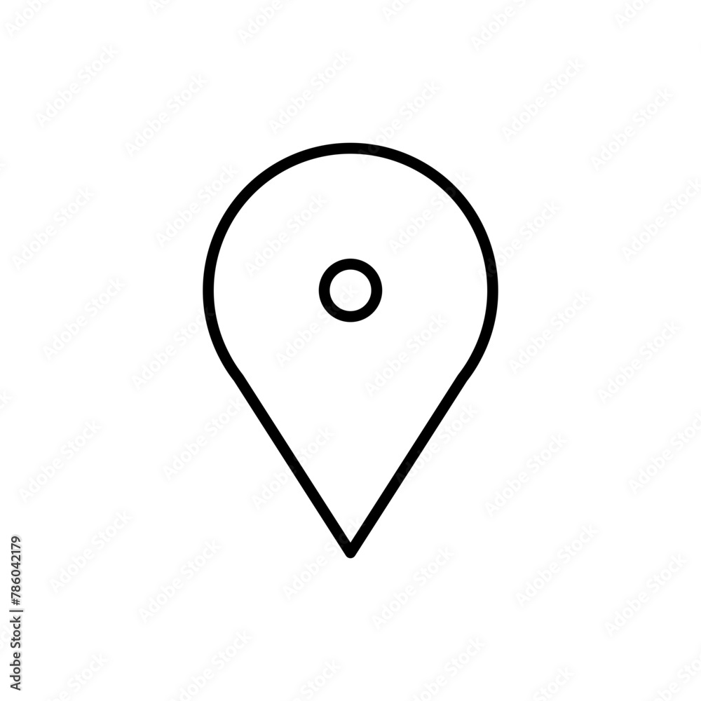 location line icon