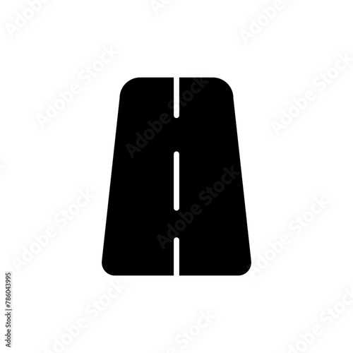 road glyph icon
