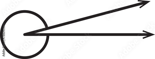 reflex angle vector outline