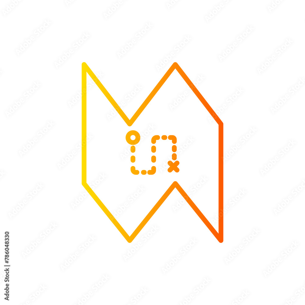 travel gradient icon travel gradient icon