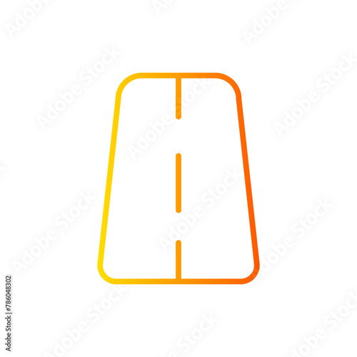 road gradient icon