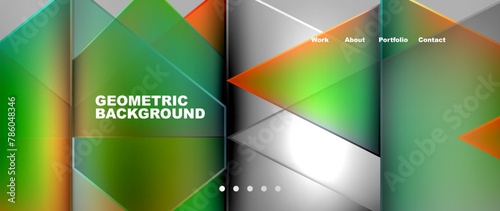it is a geometric background with a lot of triangles . High quality