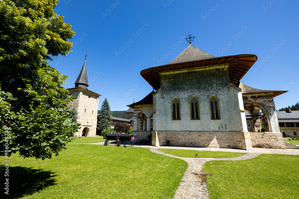 Fototapeta premium The monastery of Sucevita in Romania
