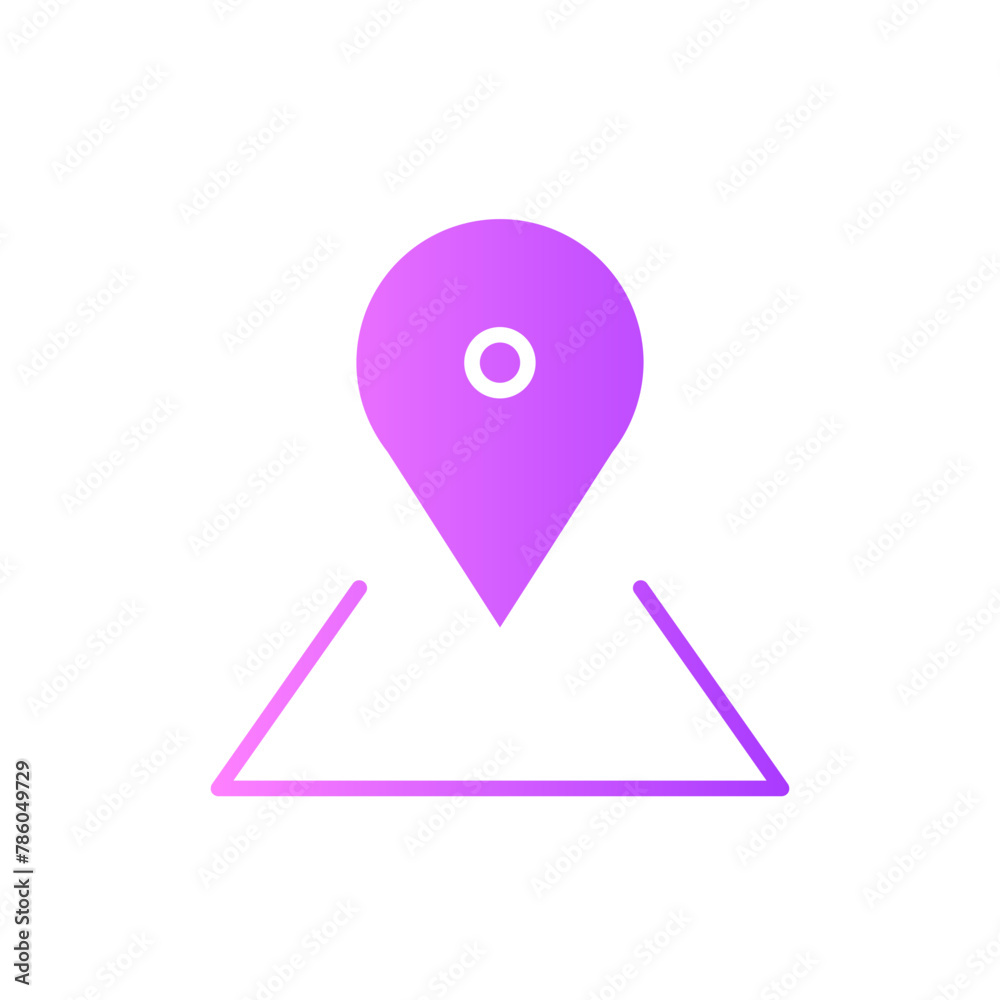 location gradient icon