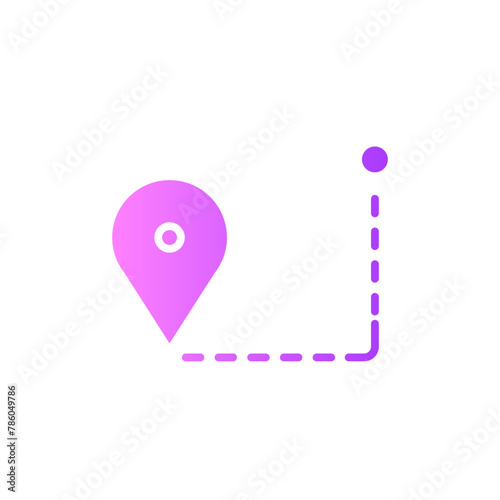 map gradient icon