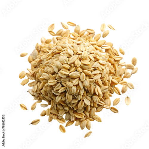 close-up of oat flakes png photo