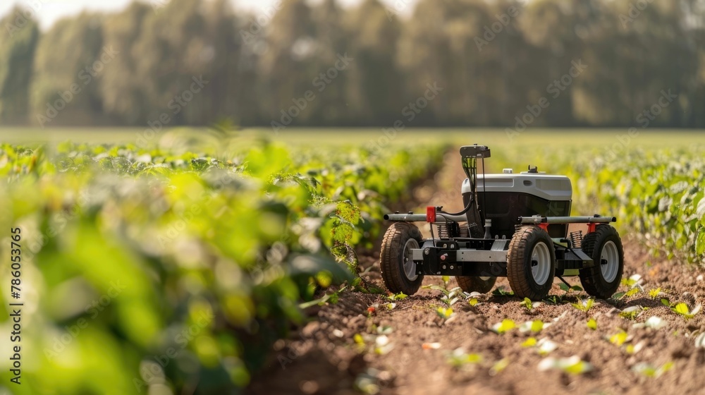 Robotic Farmer Efficiently Harvesting Crops with Precision in a Vast Lush Agricultural Landscape Robotic Farmer Efficiently Harvesting Crops with Precision in a Vast Lush Agricultural Landscape