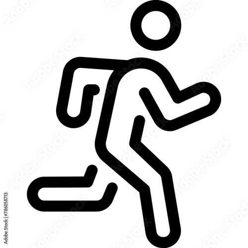 Fitness Running Icon