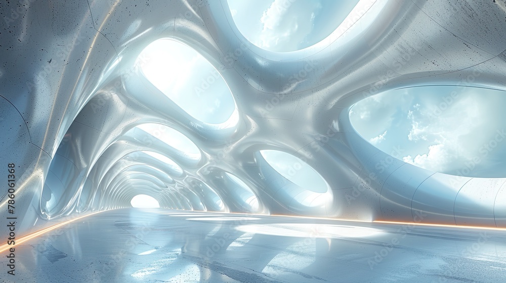modern architecture - illustration - ai generated modern architecture - illustration - ai generated