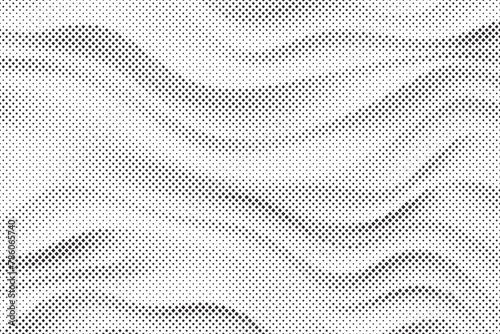 Background with squares halftone dots. Halftone vector background. Monochrome halftone pattern. Abstract geometric dots background. Pop Art comic background for website  card  poster.
