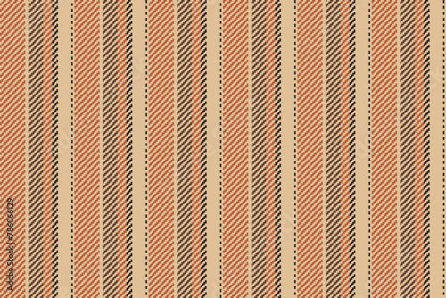 Vertical vector fabric of background texture seamless with a textile pattern stripe lines.