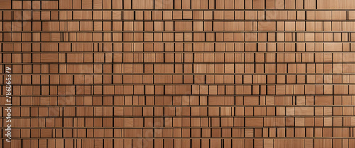 Brown light wooden cubes texture background wall paper