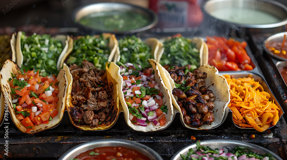 A fast-food restaurant serving tacos, offering a variety of savory fillings wrapped in warm tortillas. Enjoy a fusion of flavors, from traditional to innovative, crafted to satisfy your cravings for 