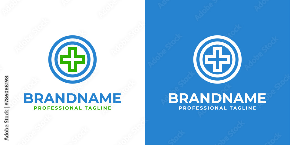 Letter O Medical Cross Modern Logo, suitable for business related to Medical Cross or Pharmacy with O initial Letter O Medical Cross Modern Logo, suitable for business related to Medical Cross or Pharmacy with O initial