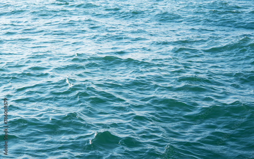 Obraz premium Blue sea water background texture