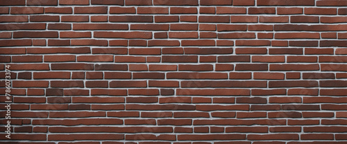 Dark black anthracite damaged rustic brick wall texture banner wall paper