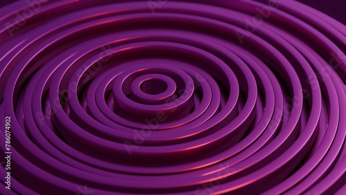 Vibrant Vortex: A Symphony of Swirls in Vivid Magenta