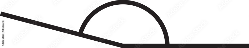 obtuse angle vector outline obtuse angle vector outline