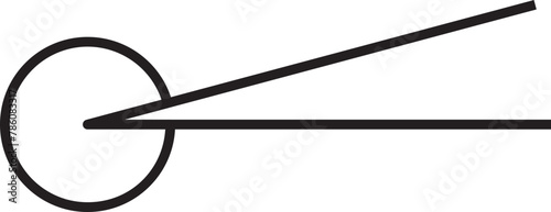 reflex angle vector outline