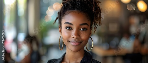 Confident Professional Woman at Work. Concept Professional Headshots, Business Attire, Office Environment photo