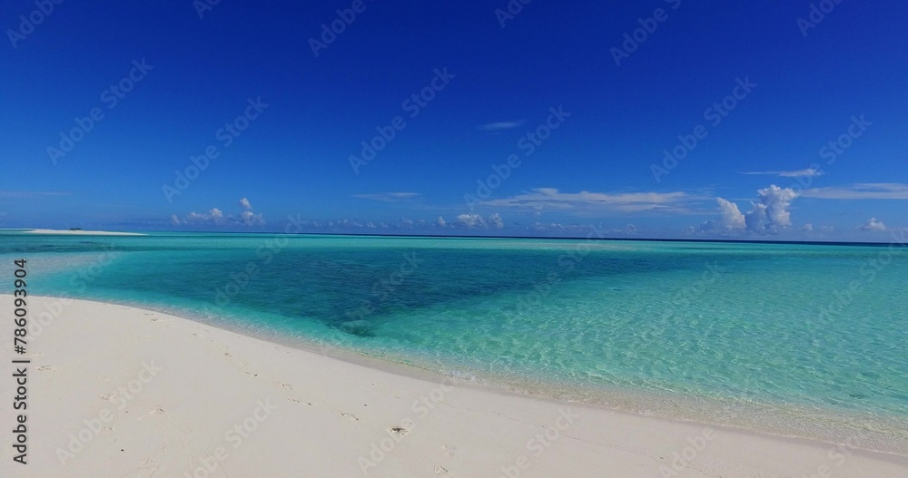 Beautiful view of a calm sea on a summer sunny day Beautiful view of a calm sea on a summer sunny day