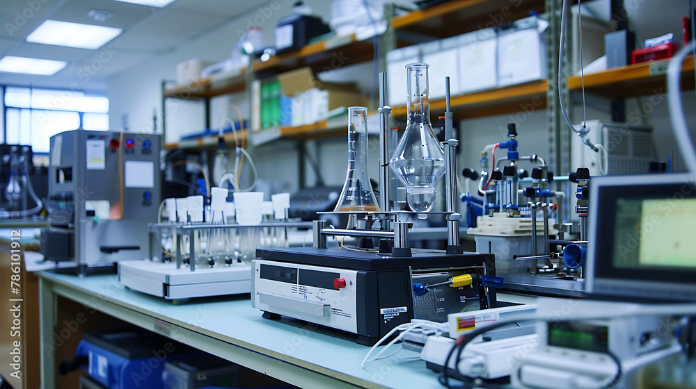 Experimental equipment for physical research. Experimental equipment for physical research.