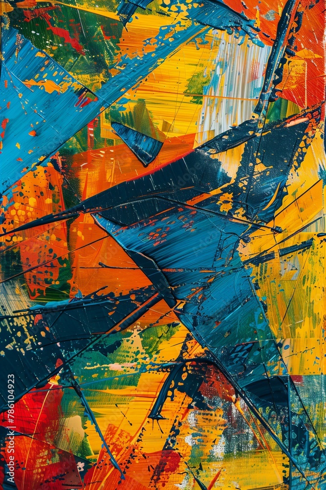 Fototapeta premium background with splashes