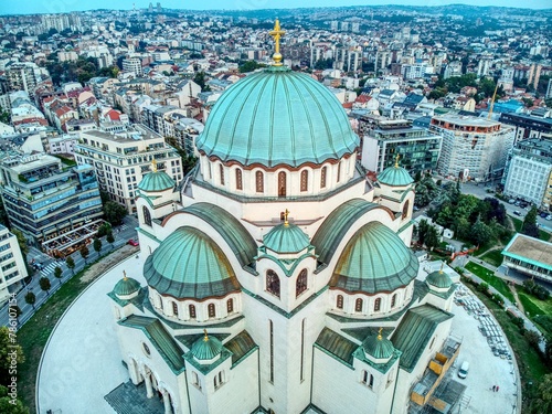 Church temple of Saint Sava in Belgrade