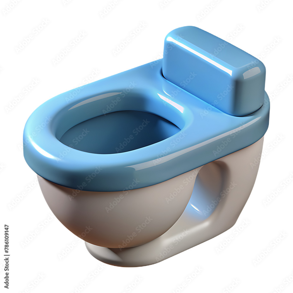 3d Toilet isolated on transparent background 3d Toilet isolated on transparent background