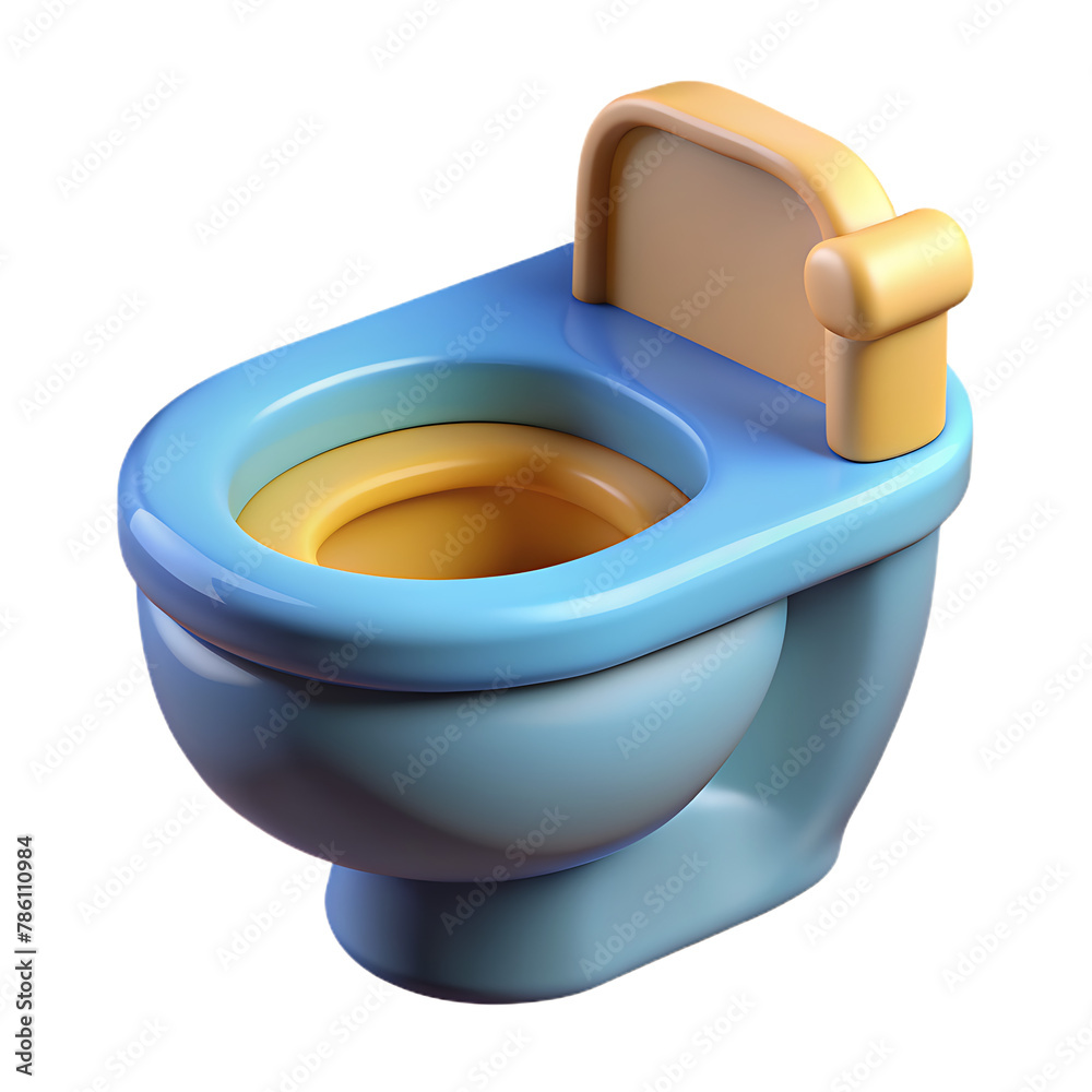 3d Toilet isolated on transparent background 3d Toilet isolated on transparent background