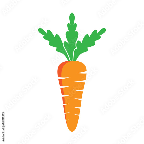 carrot vegetable logo design rich in vitamin a