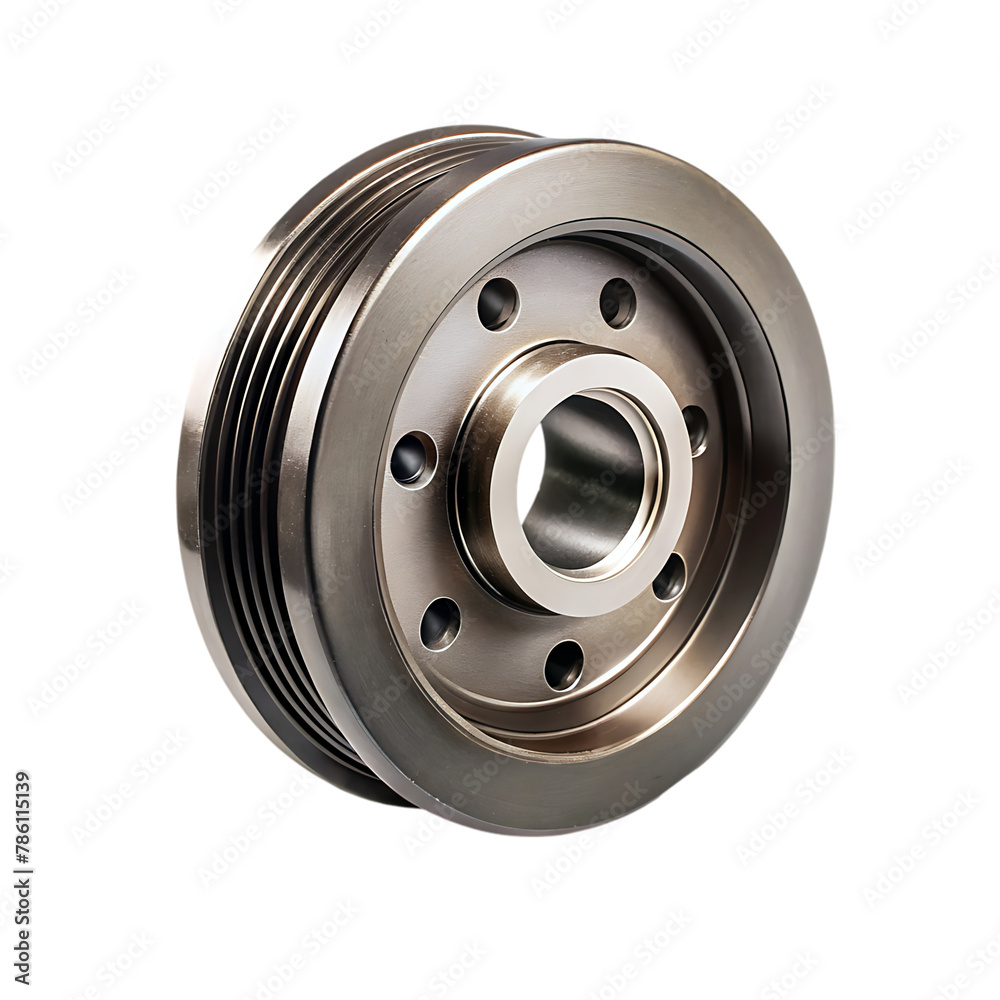Authentic brake rotor isolated on transparent background Authentic brake rotor isolated on transparent background