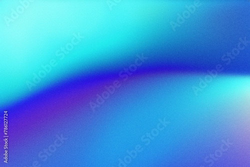 Iridescence Dark Blue Grainy Gradient Abstract Background Poster Banner photo