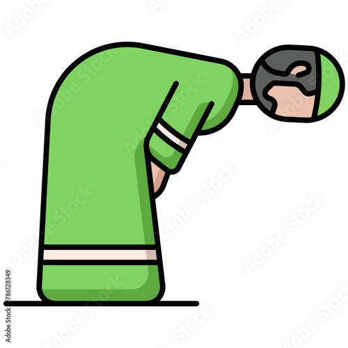 Ruku Posture Icon