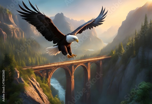 soaring eagle photo
