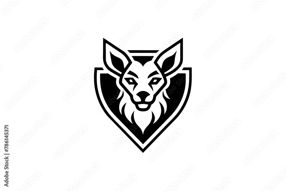 Incorporate gradients into an animal-inspired line art logo design with detailed vector illustrations Incorporate gradients into an animal-inspired line art logo design with detailed vector illustrations