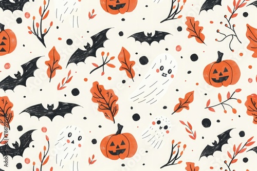 halloween pattern © Guizal